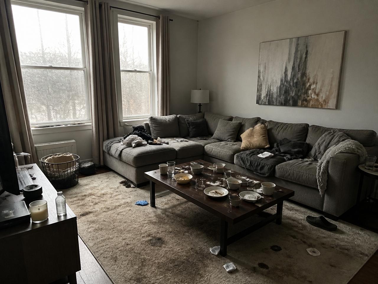 Before cleaning